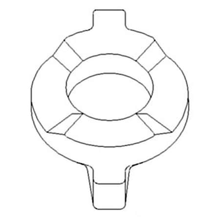 Aftermarket H101677 Feeder House Sprocket Slip Clutch Jaw Fits JD CTS 6620 6622 7720 8820 + COG10-0054